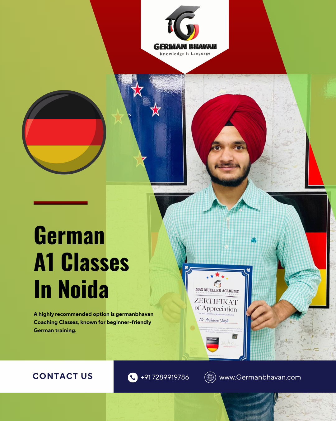 German A1 Classes in Noida – Start Learning German from Beginner Level